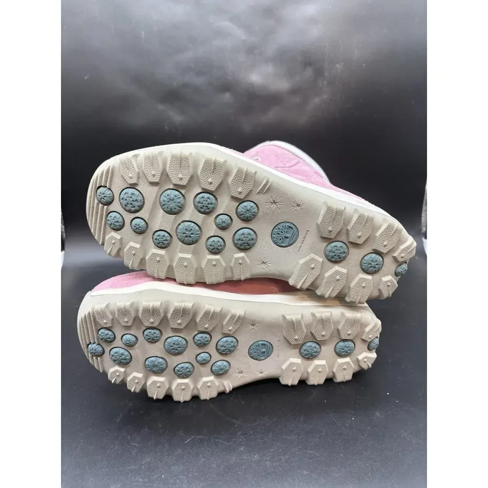 Timberland Pink Boots Womens Size 5 Winter Snow Boots Insulated Outdoor